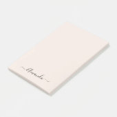 Post-it® Post-it minimaliste Soft Pink tendance (Incliné)