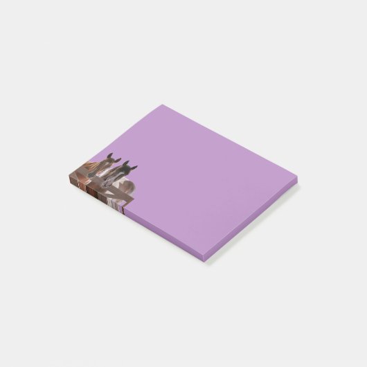 Post-it® post it note chevaux (Incliné)
