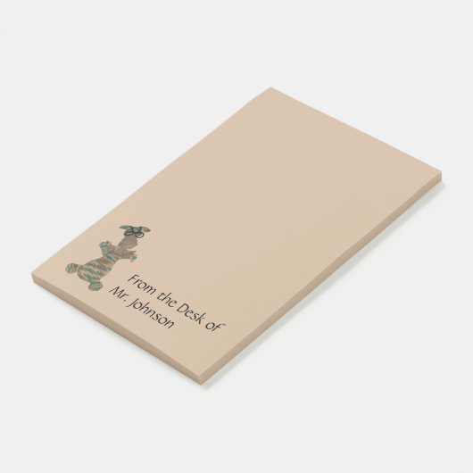 Post-it® Post-it Note - Du bureau de Dragon (Incliné)