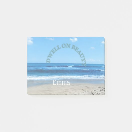 Post-it® Post it note - Earth day dwell on beauty (Devant)