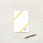 Post-it® Post-it Note - Tons de Jaune (Sur un bureau)