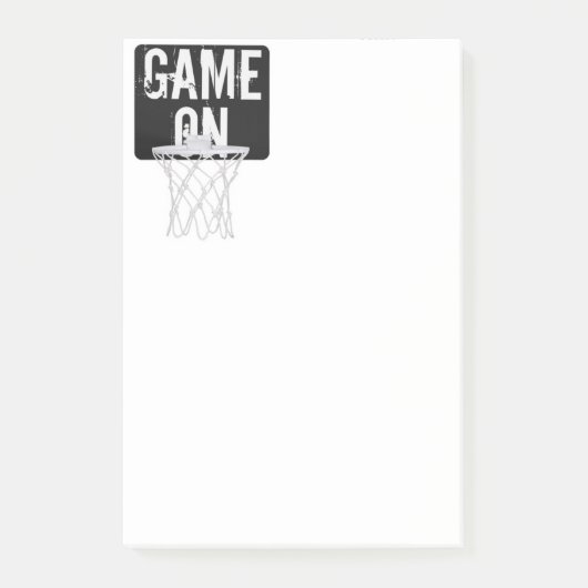 Post-it® Post-it-Notes-Basketball (Devant)