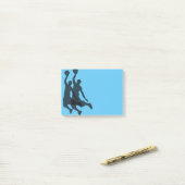 Post-it® Post-it-Notes-Basketball (Sur un bureau)
