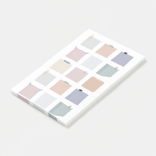 Post-it® Post-it Notes Carrées (Incliné)