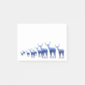 Post-it® Post-it-Notes-Cerf bleu (Devant)