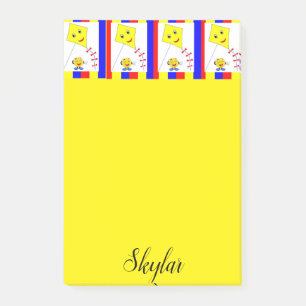 Post-it® Post-it Notes Cerf-volant jaune