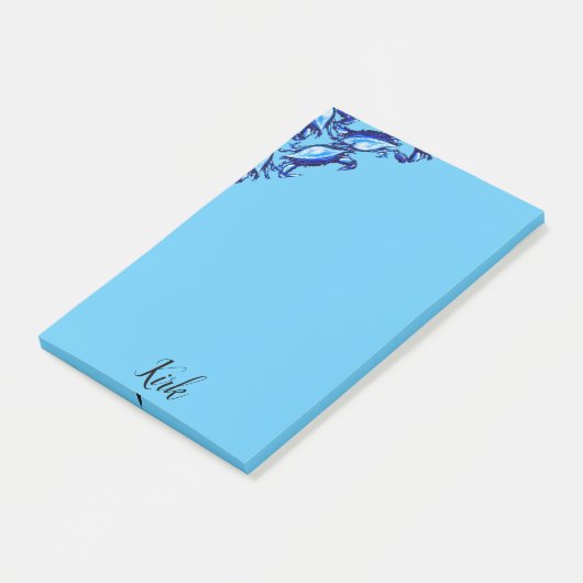 Post-it® Post-it Notes Crabes bleus (Incliné)