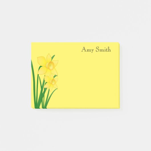 Post-it® Post-it-Notes-Daffodiles (Devant)