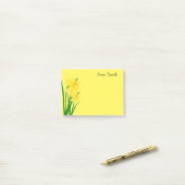Post-it® Post-it-Notes-Daffodiles (Sur un bureau)
