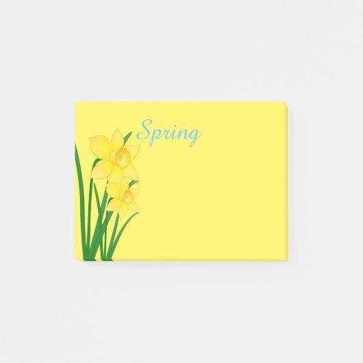 Post-it® Post-it-Notes-Daffodiles (Devant)