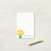 Post-it® Post-it-Notes-Daffodiles (Sur un bureau)