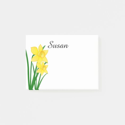 Post-it® Post-it-Notes-Daffodiles (Devant)