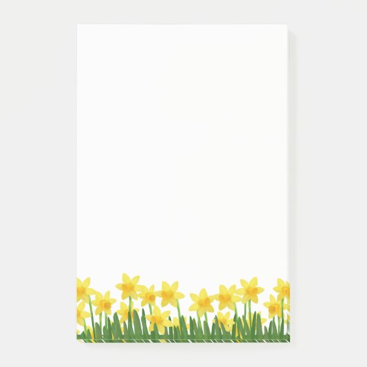 Post-it® Post-it-Notes-Daffodiles (Devant)
