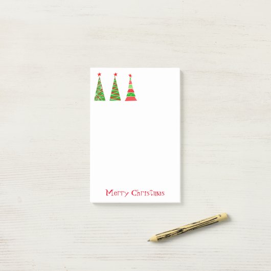 Post-it® Post-it-Notes de Noël (Sur un bureau)