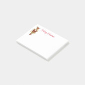 Post-it® Post-it-Notes de Nutcracker de vacances (Incliné)
