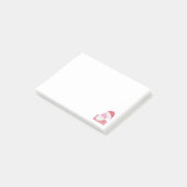 Post-it® Post It Notes de Pointillism Santa Claus (Incliné)