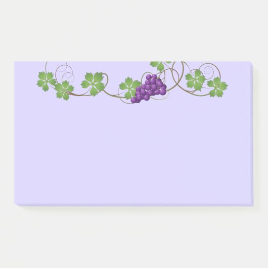 Post-it® Post-it-Notes de raisins (Devant)