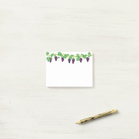 Post-it® Post-it-Notes de raisins (Sur un bureau)