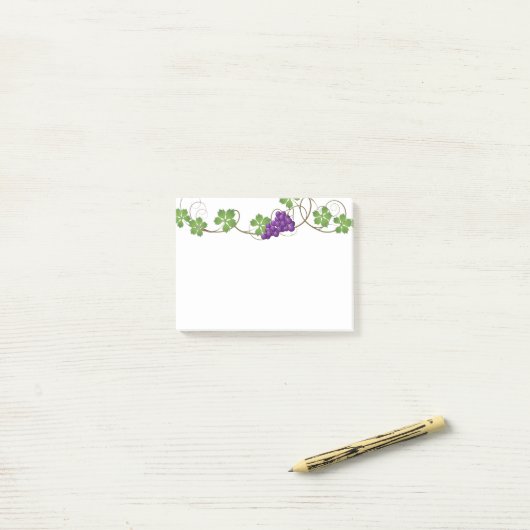 Post-it® Post-it-Notes de raisins (Sur un bureau)