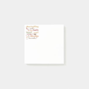 Post-it® Post-it-Notes de Thanksgiving