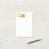Post-it® Post-it-Notes de Thanksgiving (Sur un bureau)