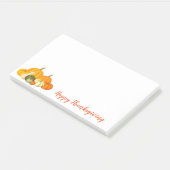 Post-it® Post-it-Notes de Thanksgiving (Incliné)