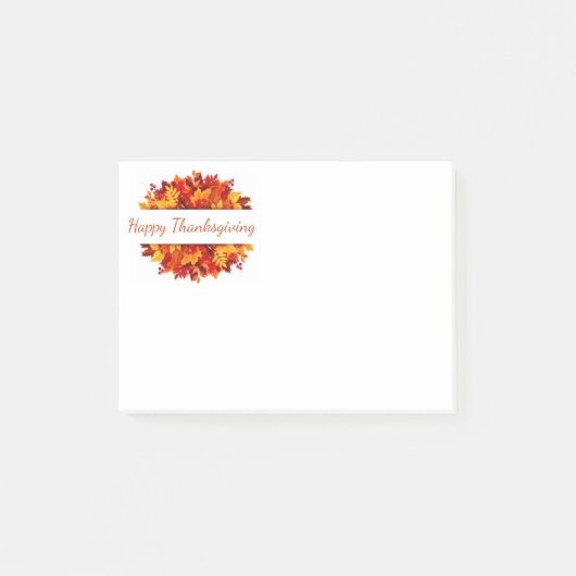 Post-it® Post-it-Notes de Thanksgiving (Devant)