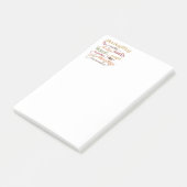 Post-it® Post-it-Notes de Thanksgiving (Incliné)