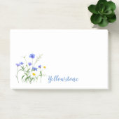 Post-it® Post-it-Notes des Fleurs sauvages de Yellowstone (Bureau)