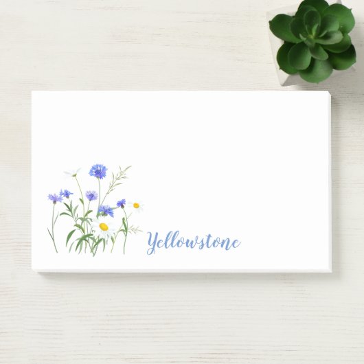 Post-it® Post-it-Notes des Fleurs sauvages de Yellowstone (Bureau)