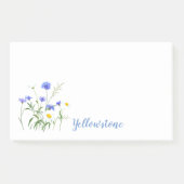Post-it® Post-it-Notes des Fleurs sauvages de Yellowstone (Devant)