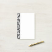 Post-it® Post-it-Notes d'impression Zebra (Sur un bureau)