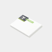 Post-it® Post-it-Notes en forme de ballon de football (Incliné)