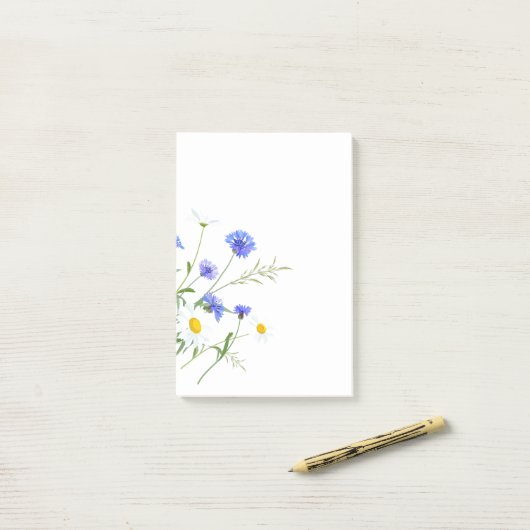 Post-it® Post-it-Notes-Fleurs (Sur un bureau)