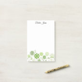 Post-it® Post-it-Notes-Floral (Sur un bureau)