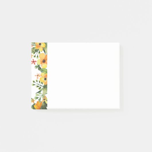 Post-it® Post-it-Notes florales (Devant)