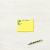 Post-it® Post-it-Notes Gator (Sur un bureau)