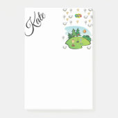 Post-it® Post-it Notes Golf (Devant)