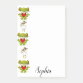 Post-it® Post-it Notes Grenouilles Poulet fraise (Devant)