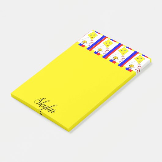 Post-it® Post-it Notes Jaune Kite (Incliné)