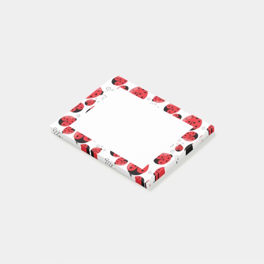 Post-it® Post-it-Notes-Ladybug Post-it Notes (Incliné)