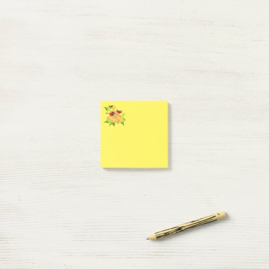 Post-it® Post-it-Notes-Ladybugs (Sur un bureau)