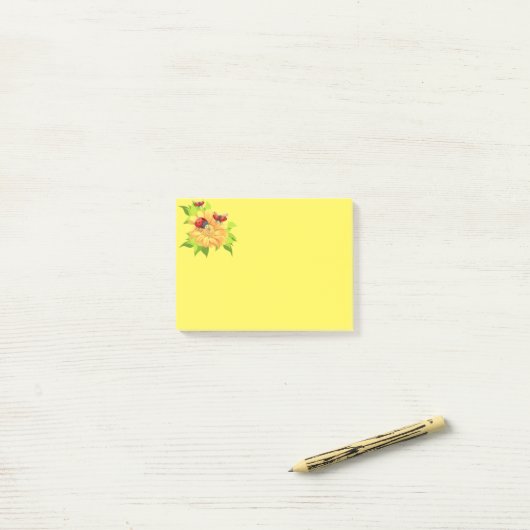 Post-it® Post-it-Notes-Ladybugs (Sur un bureau)