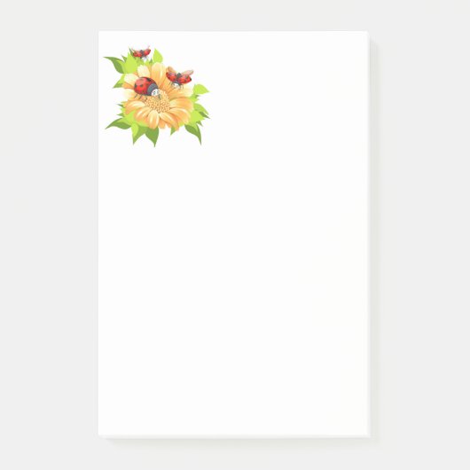 Post-it® Post-it-Notes-Ladybugs (Devant)
