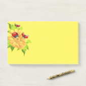 Post-it® Post-it-Notes-Ladybugs (Sur un bureau)
