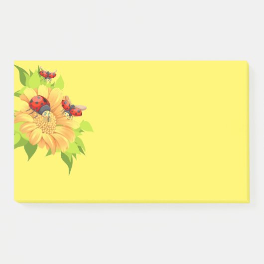 Post-it® Post-it-Notes-Ladybugs (Devant)
