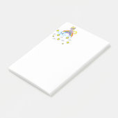 Post-it® Post-it Notes Licorne Nuages Arc-en-ciel Étoiles (Incliné)