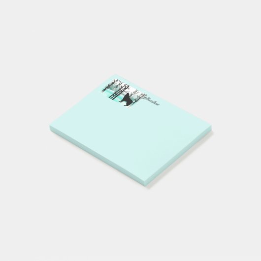 Post-it® Post-it-Notes Loup de Yellowstone (Incliné)