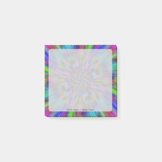 Post-it® Post-it Notes — Make time (Devant)