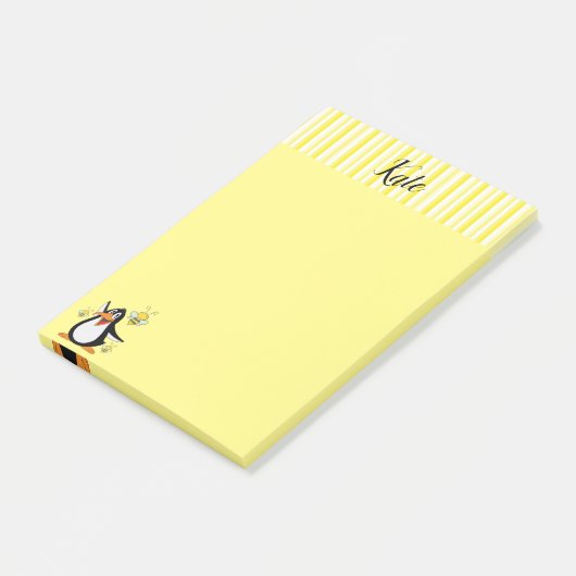 Post-it® Post-it Notes Manchot Bourdon (Incliné)
